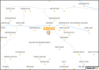 map of Goruv