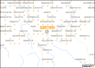 map of Goryani