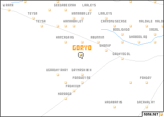 map of Goryo