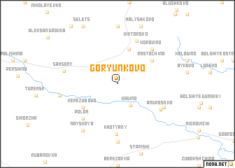 map of Goryun\