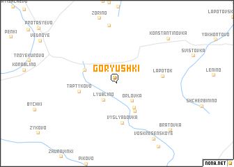 map of Goryushki