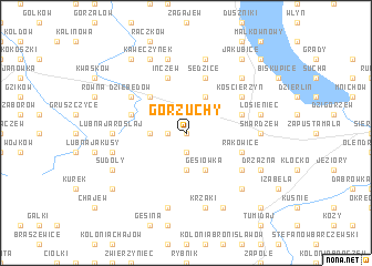 map of Gorzuchy