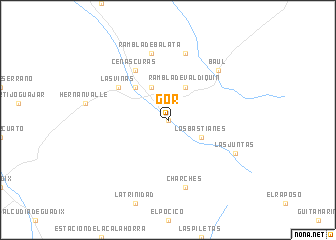 map of Gor