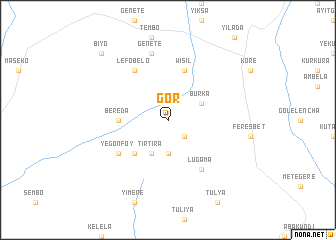 map of Gor