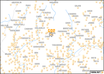 map of Gor