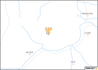 map of Gor