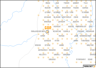 map of Gor