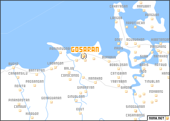 map of Gosaran