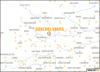 map of Göschelsberg