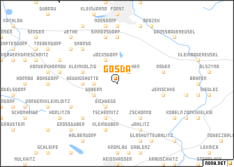 map of Gosda