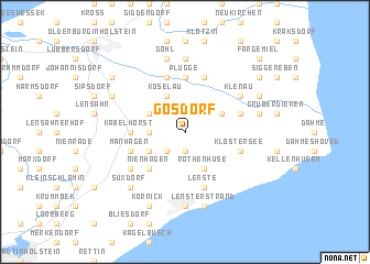 map of Gosdorf