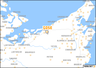 map of Gose