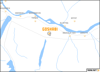 map of Goshabi