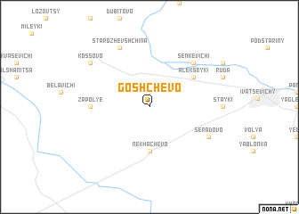 map of Goshchevo