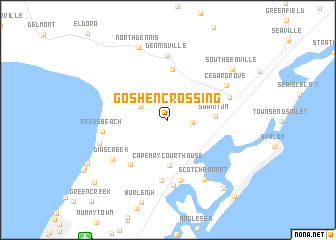 map of Goshen Crossing