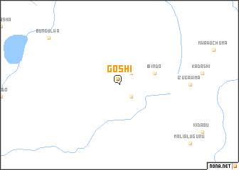 map of Goshi