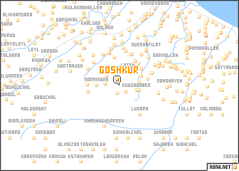 map of Goshkūr