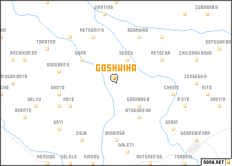 map of Gosh Wiha