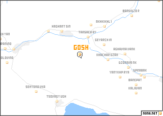 map of Gosh