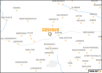 map of Gos\