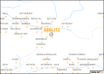 map of Goslitz