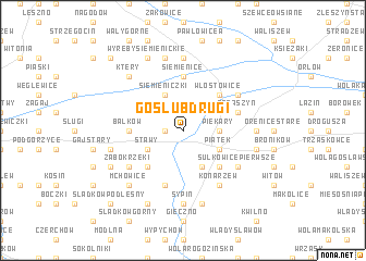 map of Goślub Drugi
