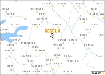 map of Gosola