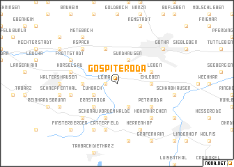 map of Gospiteroda