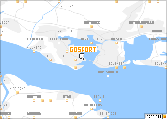 map of Gosport