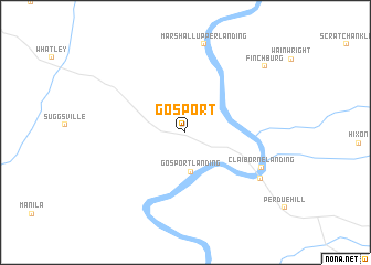 map of Gosport