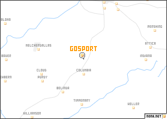 map of Gosport