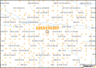 map of Gossendorf