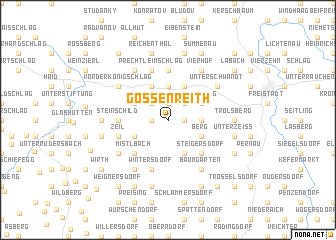 map of Gossenreith