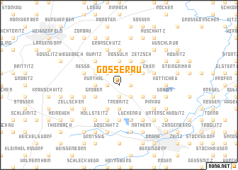 map of Gosserau