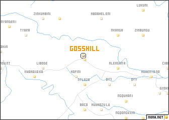 map of Gosshill