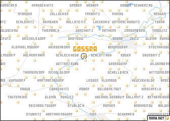 map of Goßra