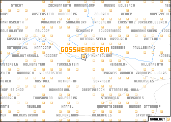 map of Gößweinstein