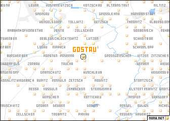 map of Gostau