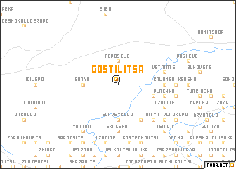 map of Gostilitsa