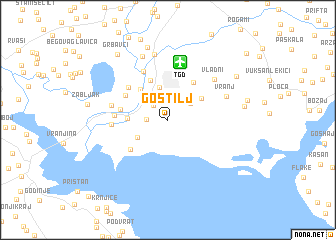 map of Gostilj