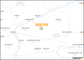 map of Gostina