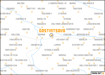 map of Gostintsovo