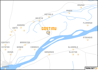 map of Gostinu