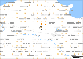 map of Gostorf