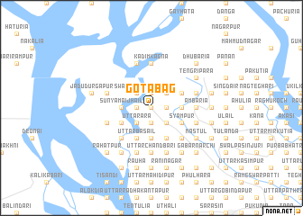 map of Gotābāg