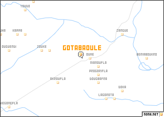 map of Gotabaoulé