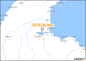 map of Gotalalamo