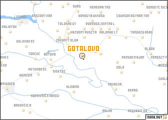 map of Gotalovo