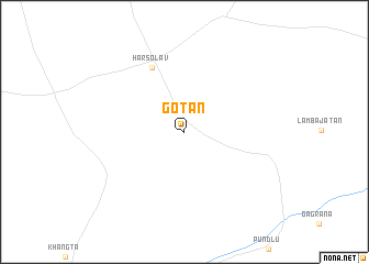 map of Gotan