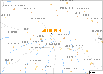 map of Gō Tappah